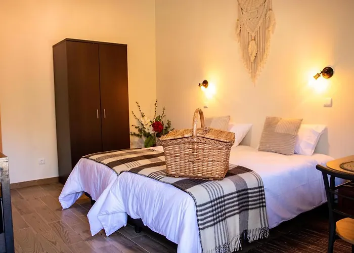 Casa Terracos Do Lobo Деревянный коттедж