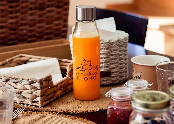 Casa Terracos Do Lobo Деревянный коттедж