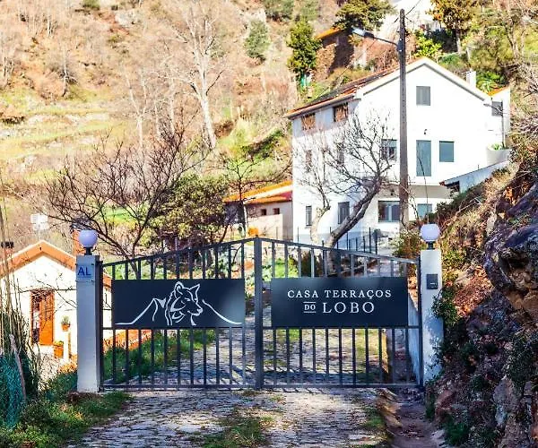Casa Terracos Do Lobo Деревянный коттедж *
